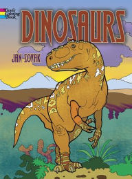 Title: Dinosaurs Coloring Book, Author: Jan Sovak