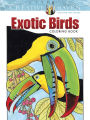 Creative Haven Exotic Birds Coloring Book
