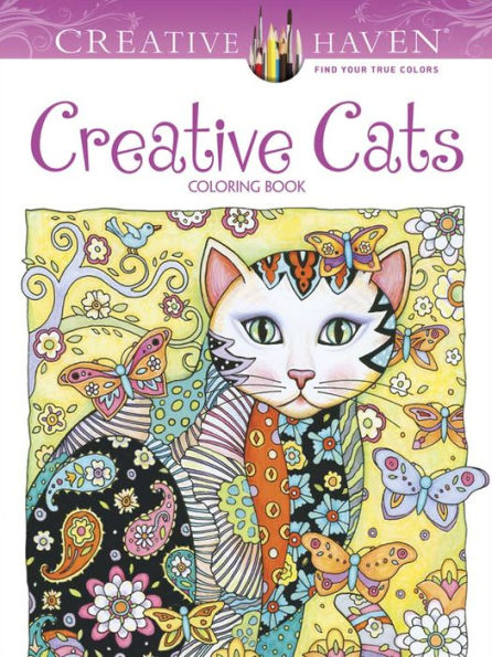 Creative Haven Creative Cats Coloring Book