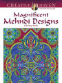 Creative Haven Magnificent Mehndi Designs Coloring Book