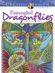 Creative Haven Entangled Dragonflies Coloring Book