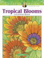 Creative Haven Tropical Blooms Coloring Book