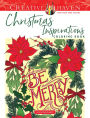 Creative Haven Christmas Inspirations Coloring Book