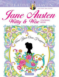 Download best sellers books for free Creative Haven Jane Austen Witty & Wise Coloring Book English version DJVU PDB RTF