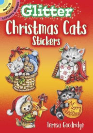 Title: Glitter Christmas Cats Stickers, Author: Teresa Goodridge
