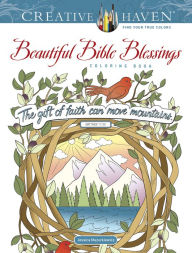 Title: Creative Haven Beautiful Bible Blessings Coloring Book, Author: Jessica Mazurkiewicz
