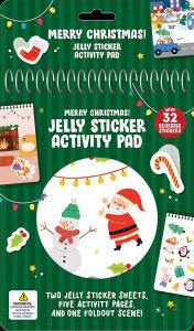 Title: Merry Christmas! Jelly Sticker Activity Pad, Author: Dover Publications