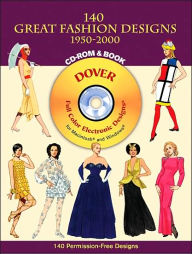 Title: 140 Great Fashion Designs, 1950–2000, CD-ROM and Book, Author: Tom Tierney