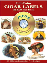 Full-Color Cigar Labels CD-ROM and Book