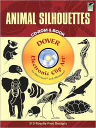 Animals Silhouttes (Dover Electronic Clip Art)