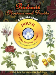 Redoute Flowers and Fruits CD-ROM and Book