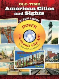 Old-Time American Cities and Sights CD-ROM and Book