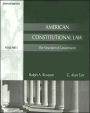 American Constitutional Law: The Structure of Government, Volume I / Edition 7
