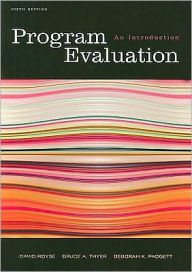 Program Evaluation: An Introduction / Edition 5