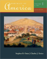 Title: Portrait of America, Volume I / Edition 10, Author: Stephen Oates