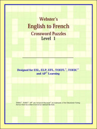 Webster's English To French Crossword Puzzles: Level 1