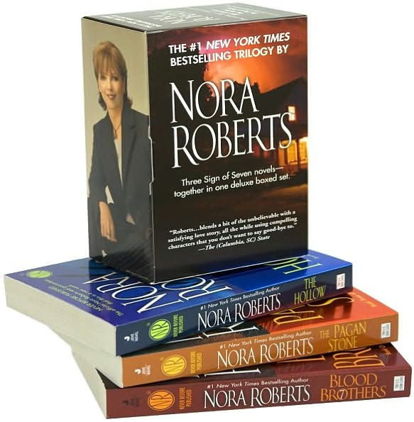 Nora Roberts Sign of Seven Trilogy Box Set by Nora Roberts, Paperback