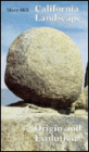 California Landscape: Origin and Evolution