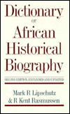 Dictionary of African Historical Biography, Second edition, Expanded and Updated