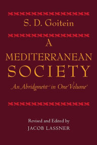 Title: A Mediterranean Society, An Abridgment in One Volume / Edition 1, Author: S. D. Goitein