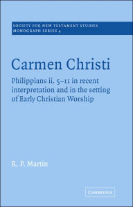 Title: Carmen Christi, Author: R. P. Martin
