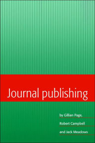 Title: Journal Publishing, Author: Gillian Page
