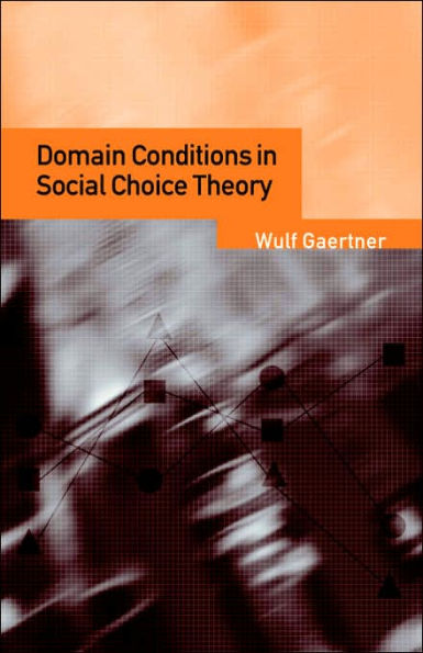Domain Conditions in Social Choice Theory