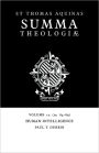 Summa Theologiae: Volume 12, Human Intelligence: 1a. 84-89