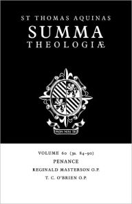 Title: Summa Theologiae: Volume 60, Penance: 3a. 84-90, Author: Thomas Aquinas