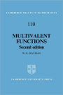 Multivalent Functions / Edition 2