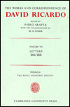 The Works and Correspondence of David Ricardo: Volume 7, Letters 1816-18