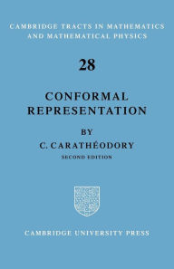 Title: Conformal Representation / Edition 2, Author: C. Caratheodary