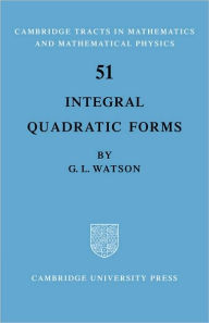 Title: Integral Quadratic Forms, Author: Watson