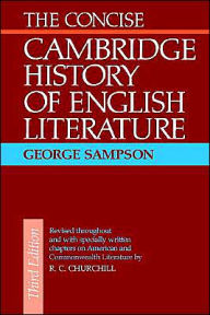 The Concise Cambridge History of English Literature
