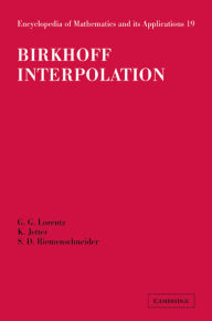 Title: Birkhoff Interpolation, Author: G. G. Lorentz