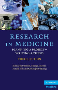 Title: Research in Medicine: Planning a Project - Writing a Thesis, Author: Juliet Usher-Smith