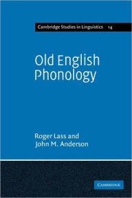 Old English Phonology