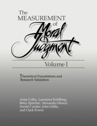 Title: The Measurement of Moral Judgment, Author: Anne Colby