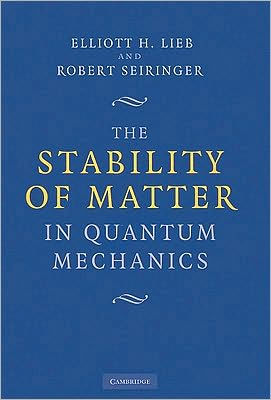 The Stability of Matter in Quantum Mechanics