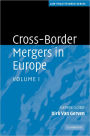 Cross-Border Mergers in Europe (2 Volume Hardback Set)