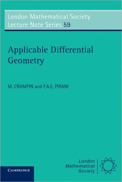 Applicable Differential Geometry