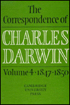 The Correspondence of Charles Darwin, Volume 4: 1847-1850