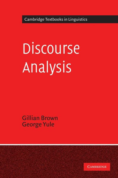 Discourse Analysis / Edition 1