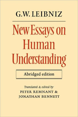 Leibniz new essays concerning human understanding