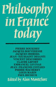 Title: Philosophy in France Today, Author: Alan Montefiore