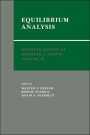 Equilibrium Analysis (Essays in Honor of Kenneth J. Arrow)