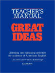 Alternative view 1 of Great Ideas Teacher's manual: Listening and Speaking Activities for Students of American English