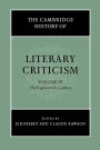The Cambridge History of Literary Criticism: Volume 4, The Eighteenth Century