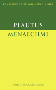 Title: Plautus: Menaechmi / Edition 1, Author: Plautus