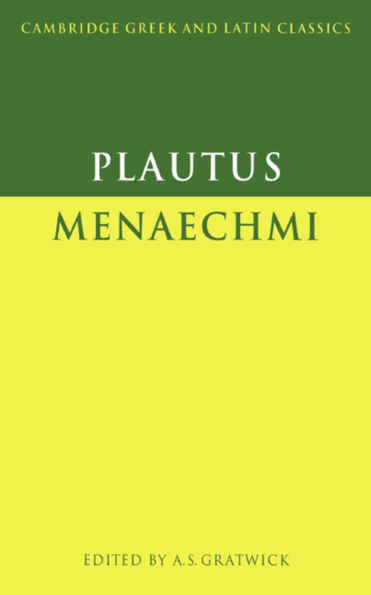 Plautus: Menaechmi / Edition 1